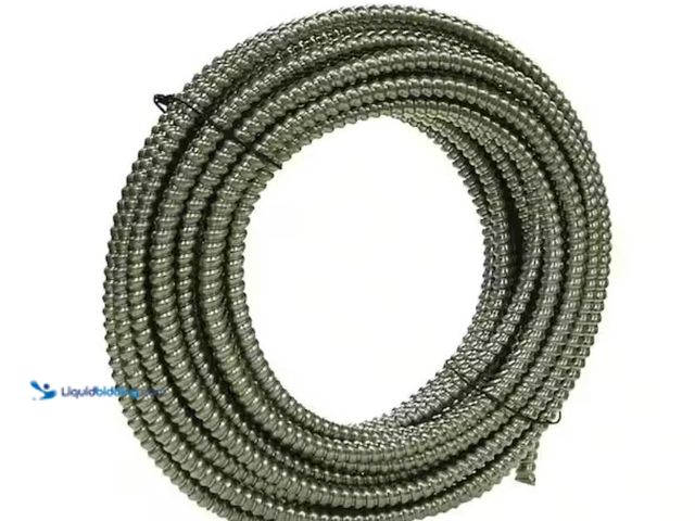 Lot 49-2001523 - Southwire 1/2 in. x 25 ft. Galflex RWS Metallic Armored Steel Flexible Conduit, Model # 55081806, Un...