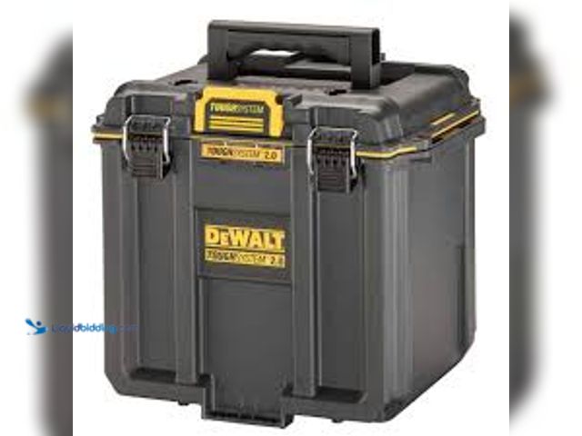 Lot 49-5459957 - DEWALT 15.25 in. ToughSystem 2.0 Compact Deep Tool Box. Model # DWST08035. Unused.
