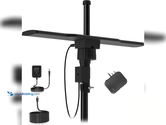 Lot 49-5453129 - 2025 Digital HD TV Antenna Outdoor, 1600+ Miles Long Ranges, Directional 360 Degree Rotation,Outdoor...