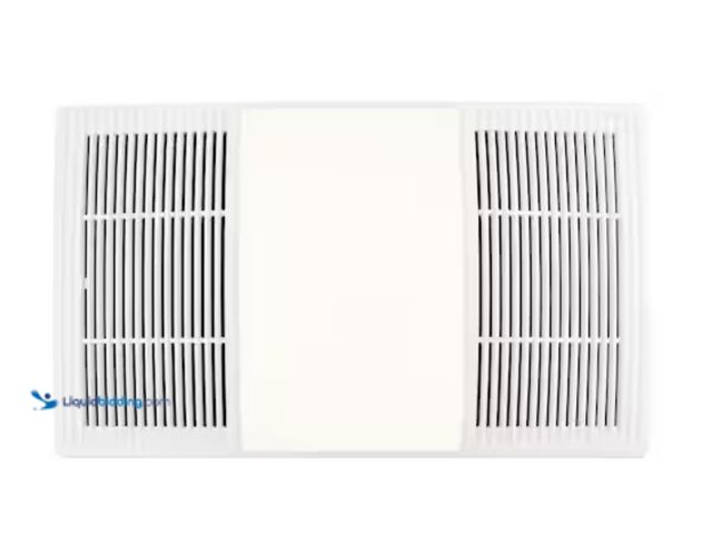 Lot 49-3611938 - Broan-NuTone 70/80 CFM Heater Exhaust Cover Upgrade with Dimmable LED and Color Adjustable CCT Light...