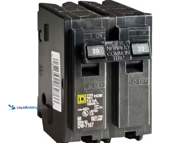 Lot 49-1631942 - Lot of (10) Square D Homeline 20-Amp 2-Pole Circuit Breaker (5 per box, 2 boxes in lot.) , Model # H...