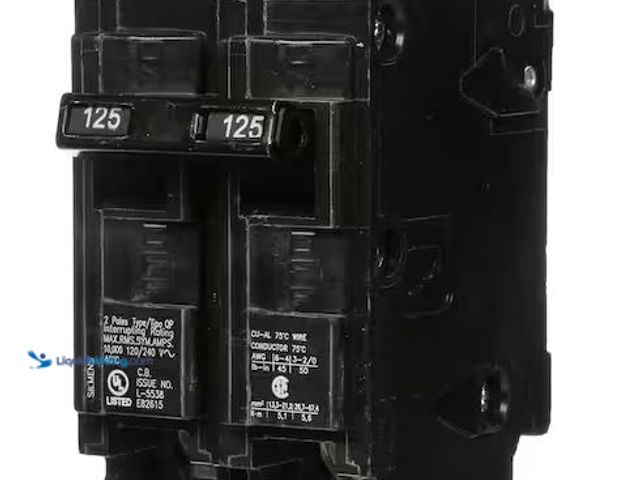 Lot 49-5478365 - Siemens
125 Amp Double-Pole Type QP Circuit Breaker Internet # 202315418
Model # Q2125P
Store SKU...