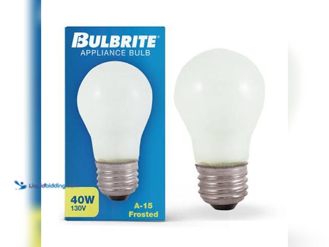 Lot 49-5549678 - QTY 24 - Bulbrite Incandescent A15 Medium Screw Base (E26) Light Bulb, 40 Watt, Clear. Model: 739698...