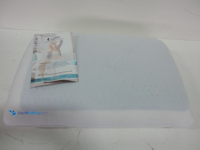 Lot 49-1558954 - 24x15x5" Memory Foam Pillow, Slightly used, Slight odor.  Ref#BLUEAMA1203