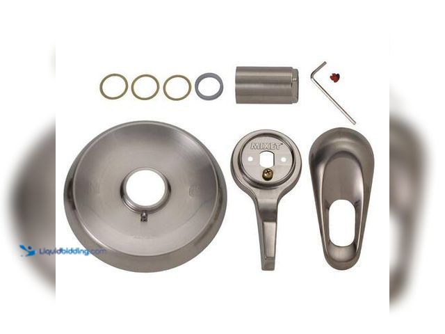 Lot 49-3616694 - BrassCraft Rebuild Trim Kit in Satin Nickel for Single Lever Tub/Shower Faucets - Unused SKU # 26614...