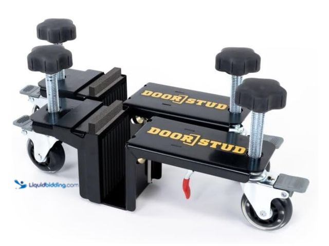 Lot 49-1578159 - Door Stud Pro with Infinite Spacer – Adjustable Steel Door Installation Tool | For Pre-Hung, Slab & ...