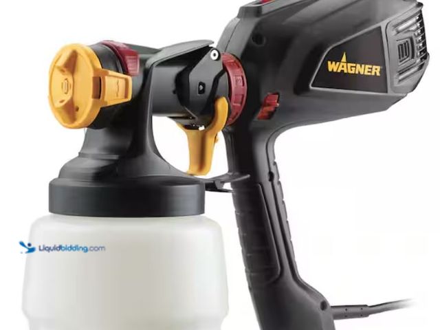 Lot 49-2006580 - Wagner Flexio 2500 Electric Handheld HVLP Paint Sprayer, Model # 2409509, Unused, Has attachments, P...
