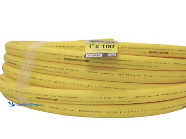 Lot 49-2020919 - HOME-FLEX 1 in. IPS x 100 ft. DR 11 Underground Yellow Polyethylene Gas Pipe, Model # 22106. MSRP: $...