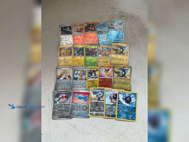 Lot 49-1505033 - COLLECTIBLE LOT OF 20 SHINY AND REVERSE POKEMON CARDS FROM VARIOUS YEARS AND EVOLUTIONS LOADED WITH ...