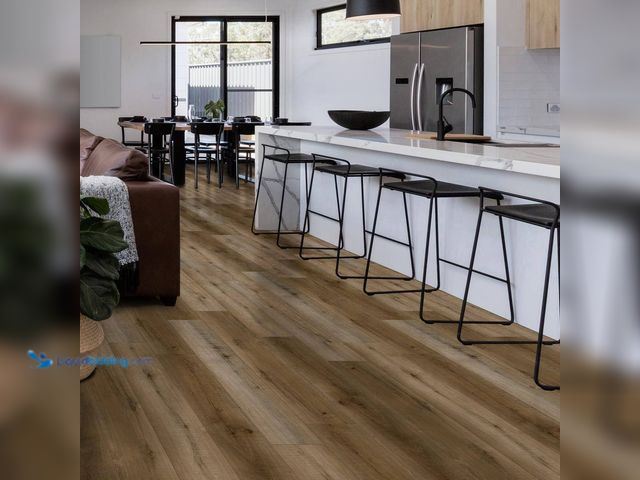 Lot 49-5463777 - A&A Surfaces
Breens Oak 12 MIL x 7.1 in. W x 48 in. L Click Lock Waterproof Luxury Vinyl Plank Floo...