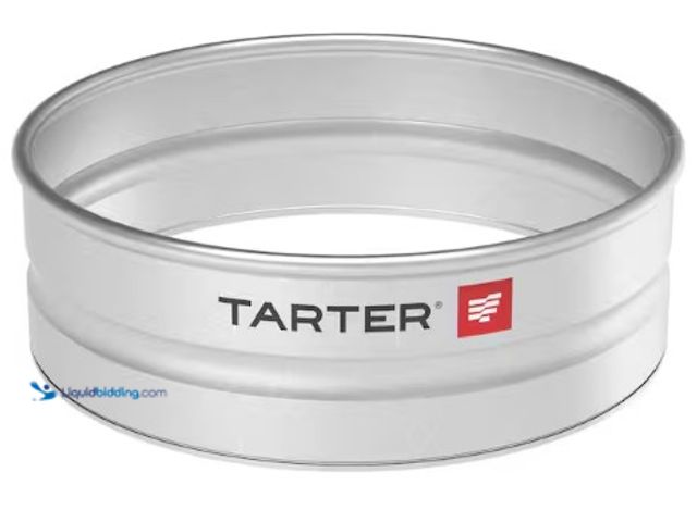 Lot 49-3631123 - TARTER 36 in. Galvanized Steel Outdoor Fire Pit with reinforced top ring, Model # FR3, Unused, Scuff...