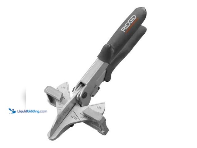 Lot 49-3615694 - RIDGID 4" Steel XLT Miter Trim Cutter, Model # FT6012, Unused.   Ref#SB0720