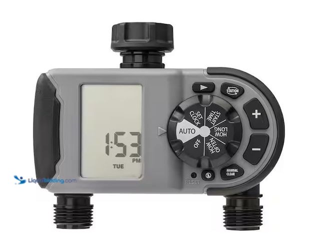 Lot 49-5573068 - Orbit
2-Outlet Programmable Hose Watering Timer Sprinkler Timer, Unused