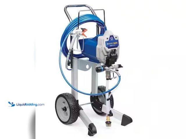 Lot 49-1569778 - Graco Magnum ProX19 Cart Airless Paint Sprayer, Model # 17G180, Used, Has attachments, Works.  Ref#H...