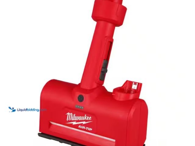 Lot 49-1570350 - Milwaukee M12 AIR-TIP 1-1/4 in. - 2-1/2 in. Wet/Dry Shop Vacuum Utility Nozzle Attachment (1-Piece),...