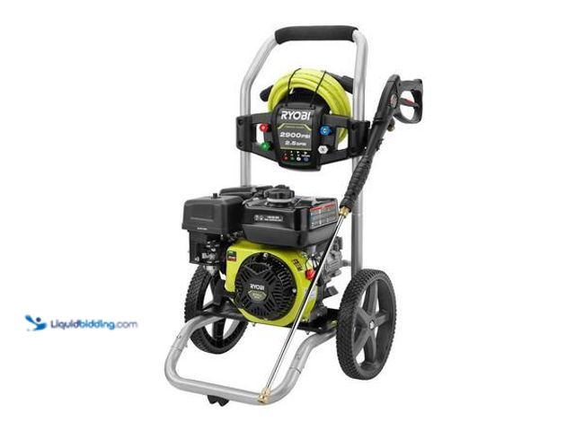 Lot 49-5553117 - YOBI 2900 PSI 2.5 GPM Cold Water Gas Pressure Washer with 212cc Engine Model # RY802925 USED. UNABLE...