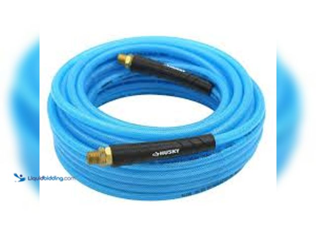 Lot 49-5458882 - Husky 1/4 in. x 50 ft. Poly Air Hose. Model # AB-12-1. Unused