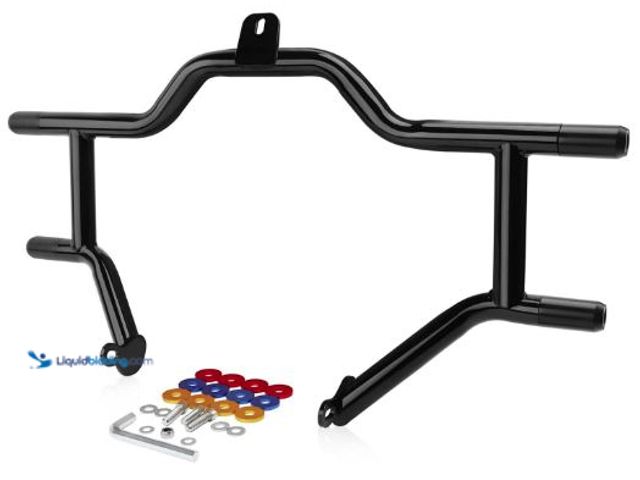Lot 49-5436421 - Motorcycle Crash Bar Engine Gauard Compatible with Harley Davidson Touring Street Glide Road King El...