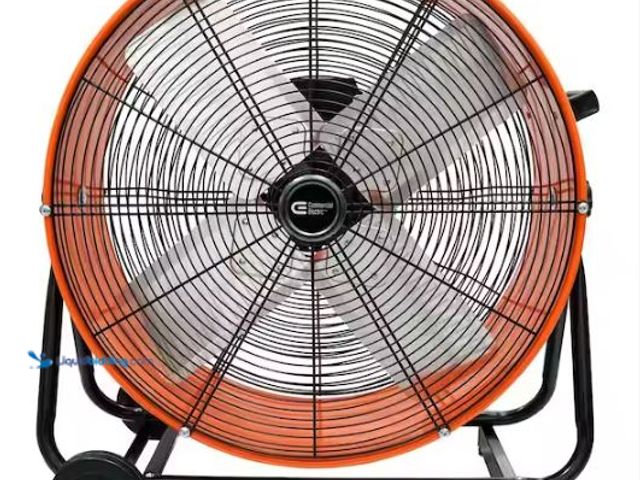 Lot 49-3473088 - Commercial Electric 24 in. 2-Speed Heavy Duty Tilt Drum Fan, Model # SFDC6-600CT0-4, Used, Dirty and...