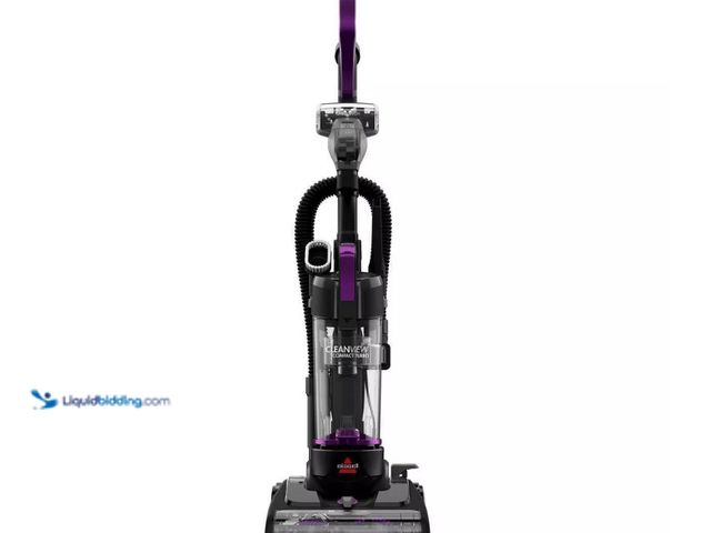 Lot 49-5574199 - BISSELL CleanView Compact Turbo Upright Vacuum 10" Cleaning Path Black: Bagless, Multi-Surface, Pet ...