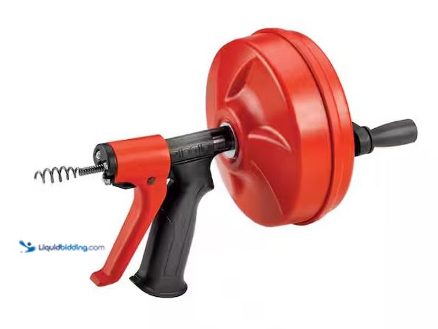 Lot 49-1568513 - RIDGID Power Spin+ 1/4 in. x 25 ft. Hybrid Drain Cleaning Snake Auger (Manual or Cordless Drill Oper...