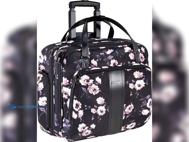 Lot 49-5408547 - KROSER Premium Rolling Briefcase for 15.6 Inch Laptops - Water-Repellent Overnight Computer Bag with...