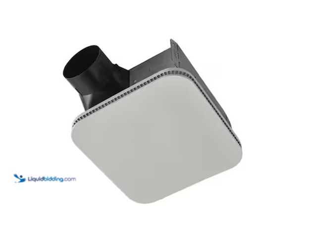 Lot 49-1814355 - Broan-NuTone 80 CFM Ceiling Bathroom Exhaust Fan with CleanCover, ENERGY STAR
Model # AERN80K
New in...