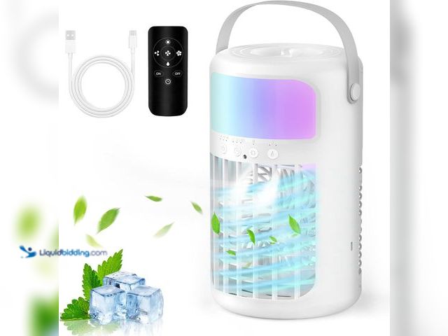 Lot 49-5413694 - Portable Air Conditioners,air conditioner, 3-Speed Fan, 2-Speed Cold Fog,4 in 1 Humidifier, Air Cond...