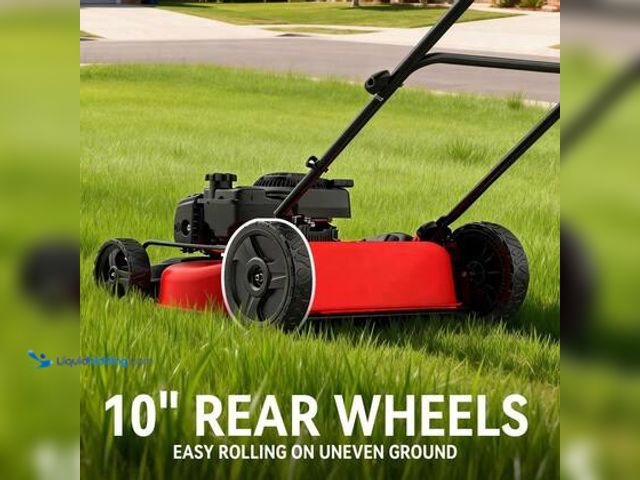 Lot 49-3565816 - PowerSmart 21 in. 2-in-1 125cc Gas Push Mower, Briggs and Stratton Engine, Quick Start, 6-Position H...