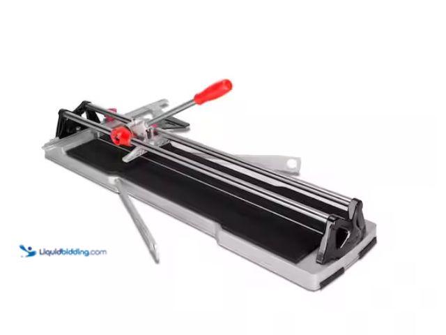 Lot 49-1567926 - Rubi Speed 72 N 28 in. Tile Cutter with Tungsten Carbide Blade, Model # 14976, Slightly used, Missin...