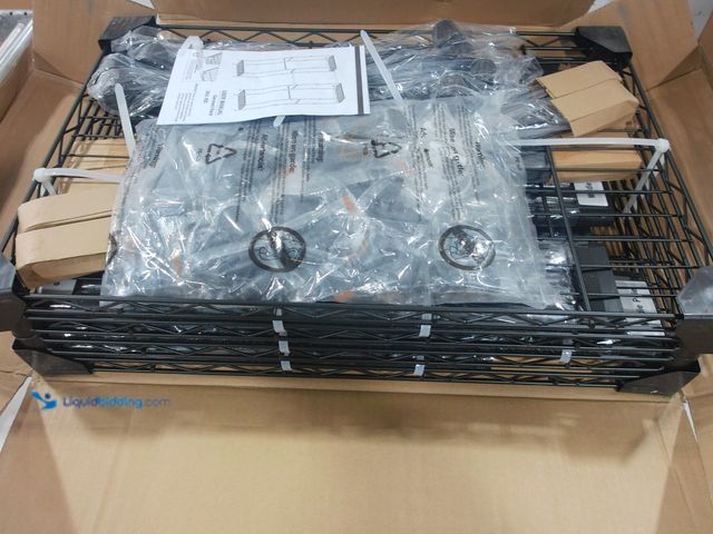 Lot 49-2026230 - 24.5" x 16.75" x 6" Black gourmet rack,  Model # 428B, Unused.  Ref#MED0910