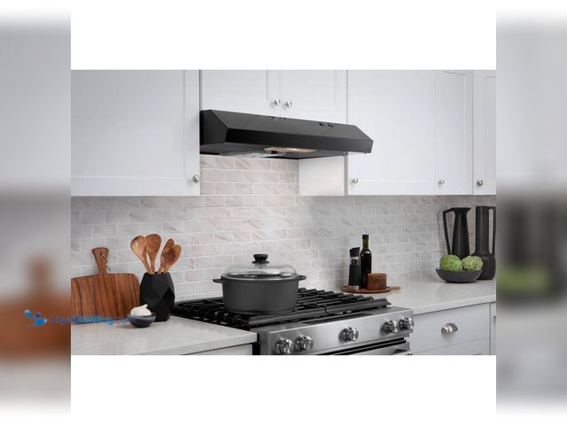 Lot 49-5543415 - Vissani
Arno 30 in. 240 CFM Convertible Under Cabinet Range Hood in Black with Lighting and Charcoa...