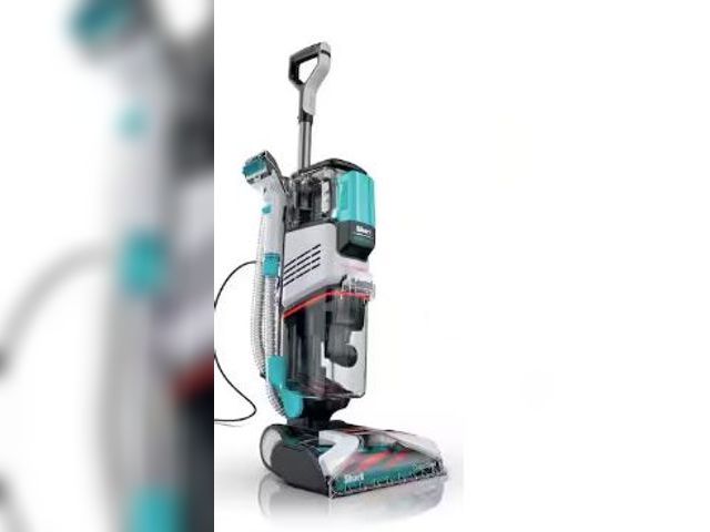 Lot 49-5436894 - Shark Corded Carpet Expert with Stain Striker and Pet Bagless Cordless Stick Vacuum with LED Lights ...