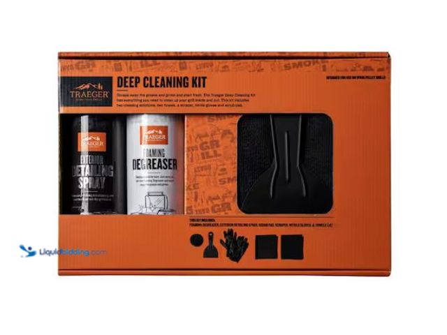 Lot 49-1624583 - Traeger Grill Deep Cleaning Kit Model # BAC805, Unused  Ref#LBREL