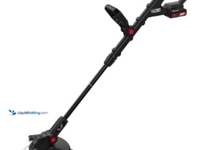 Lot 49-2025467 - Hyper Tough 20V 12 in Brushless Cordless String Trimmer (Tool Only), Model # 17116112508, MSRP $78, ...