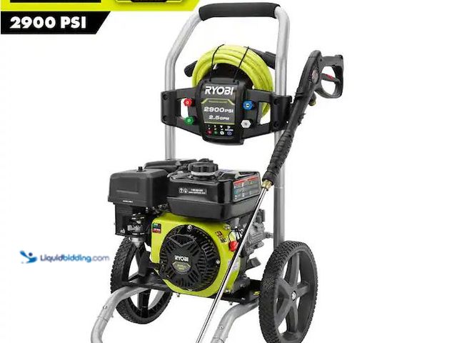 Lot 49-1568853 - RYOBI 2900 PSI 2.5 GPM Cold Water Gas Pressure Washer with 212cc Engine Model # RY802925, Used, Has ...