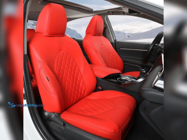 Lot 49-5460389 - GIANT PANDA Customized Full Set Car Seat Covers Fit for Toyota Camry LE SE SE Nightshade 2018 2019 2...