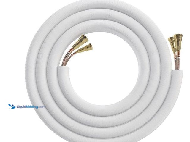 Lot 49-3463429 - MRCOOL DIY 25ft Quick Connect Lineset for 9k,12k,18k, model # B0958KTJW5, new, factory packaged.  Re...