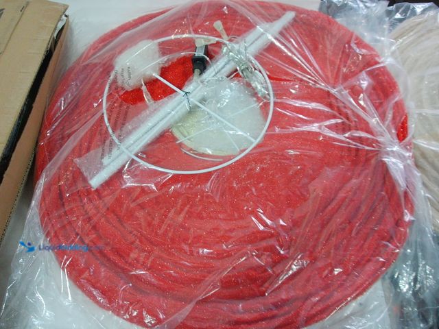 Lot 49-1555641 - 3 PC Light up, Pop up Christmas Ornament Set for Outside, Red, Green, Cream White, Unused, Tested wo...