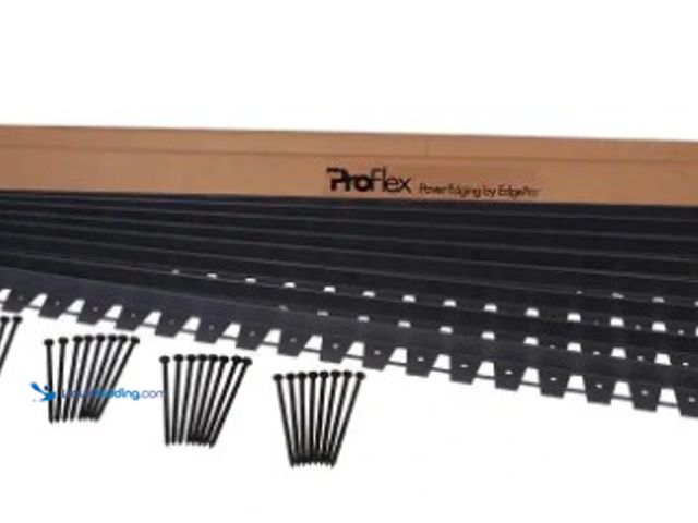 Lot 49-1516544 - ProFlex 48 ft. Paver Edging Project Kit in Black, model #  1260HD-48C, new.  Ref#AHD-PA0717