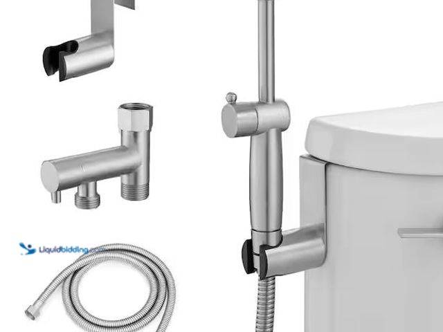 Lot 49-5478512 - BWE
Non-Electric Bidet Sprayer for Toilet Handheld Brass Bidet Attachment Diaper Sprayer Wall Toile...