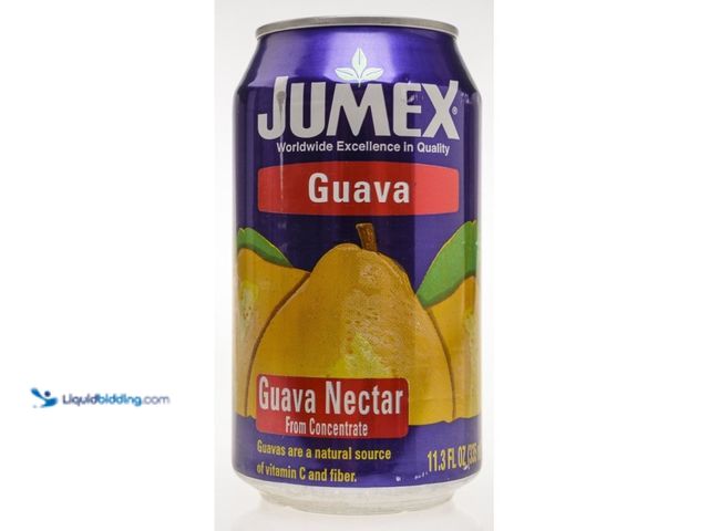 Lot 49-3539122 - JUMEX JUICE GUAVA NECTAR
#1291566   |   UPC: 30076406021605   Item is Factory Sealed, EXP 12/25