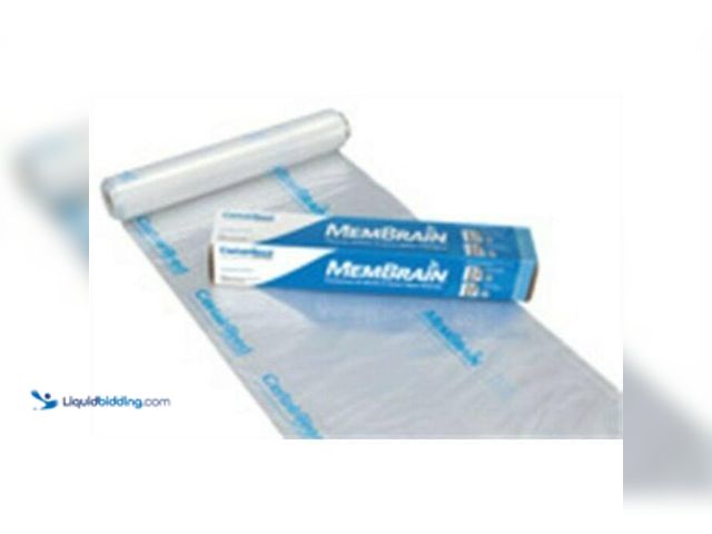 Lot 49-2023162 - CertainTeed MemBrain 10 ft. W x 100 ft. L Unfaced Air Barrier and Smart Vapor Plastic Sheeting Retar...