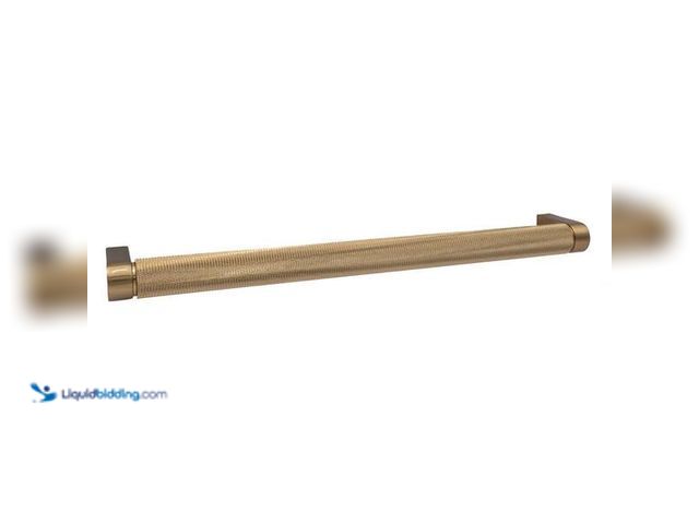 Lot 49-5452138 - Sumner Street Home Hardware
Kent Knurled 12 in. (305 mm) Center-to-Center Industrial Satin Brass Ba...