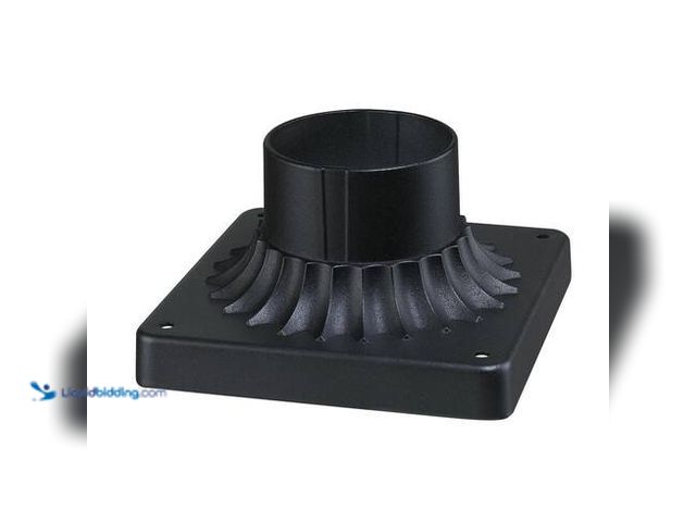 Lot 49-3564334 - Hukoro
Duke Matte Black Aluminum Outdoor Pier Mount Base Post Base without Standard Fitter Diameter...