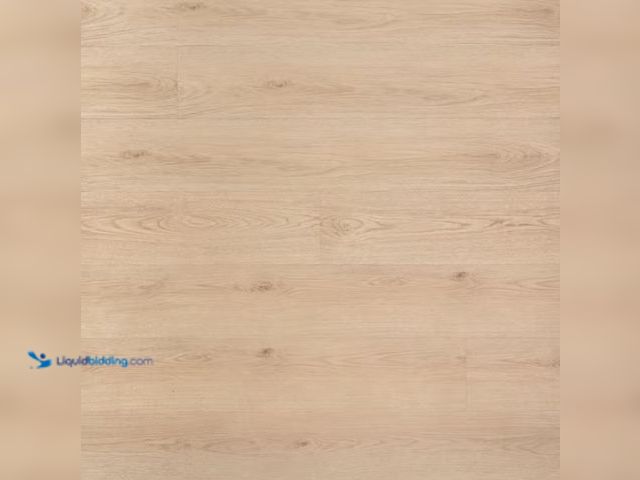 Lot 49-1591625 - Approx. (856) sq. ft. of Home Decorators Collection Willow Lane 12 MIL x 7 in. x 48 in. Blonde Beige...