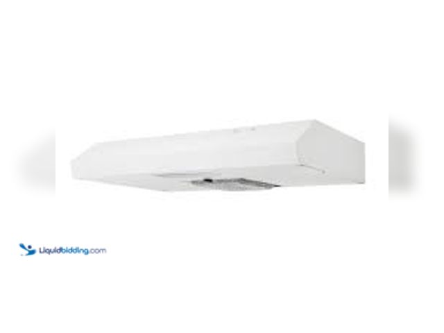 Lot 49-3536536 - Vissani Arno 30 in. 240 CFM Convertible Under Cabinet Range Hood in White with Lighting and Charcoal...
