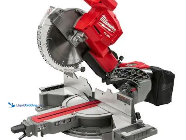 Lot 49-1513670 - Milwaukee
M18 FUEL 18V Lithium-Ion Brushless Cordless 10 in. Dual Bevel Sliding Compound Miter Saw ...