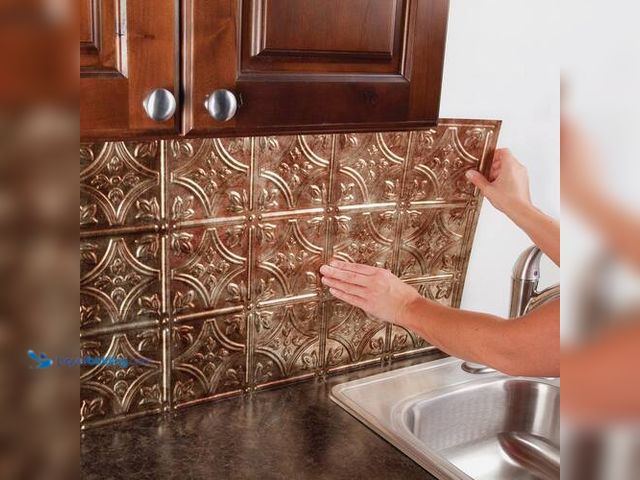 Lot 49-1629023 - 3-Pack Fasade Traditional 18"x24" PVC Decorative Backsplash Panel - Includes 3 panels total - Unused...