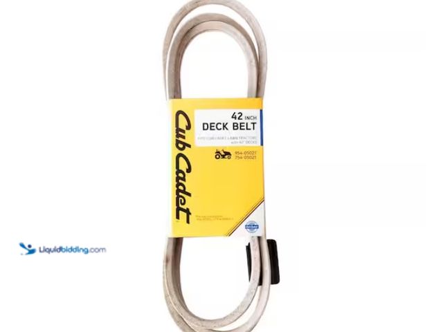 Lot 49-1567656 - Cub Cadet Original Equipment Deck Drive Belt for Select 42 in. Front Engine Riding Lawn Mowers, Orig...
